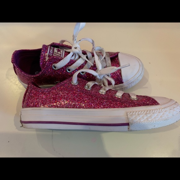 girls sparkle converse